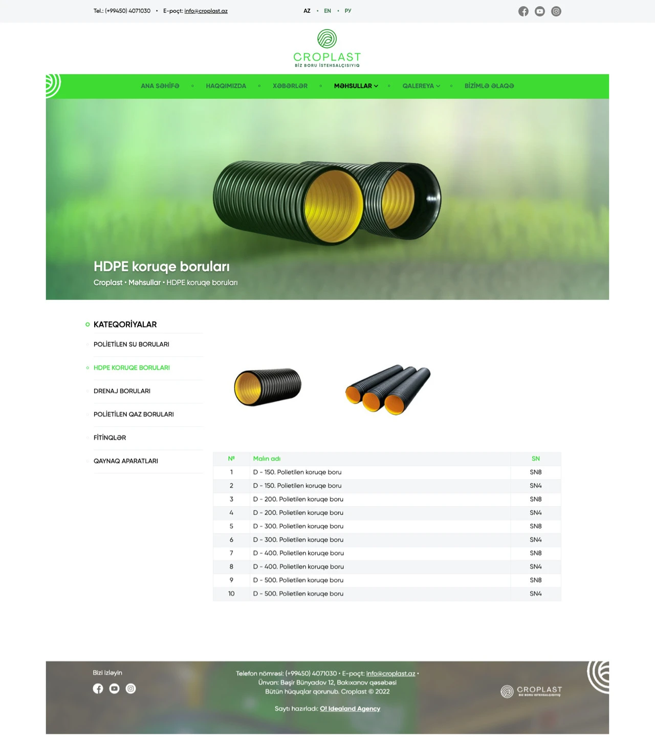 Croplast Pipe Factory's Website 5