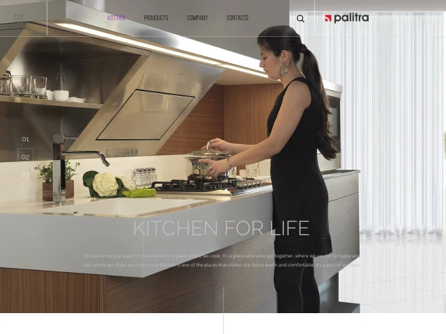 Сайт компании Palitra Group