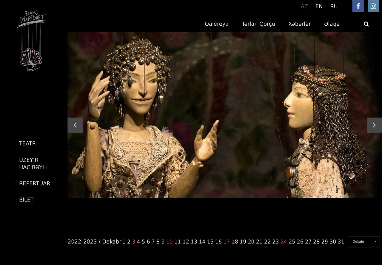 Bakı Marionet Teatrının saytı 1