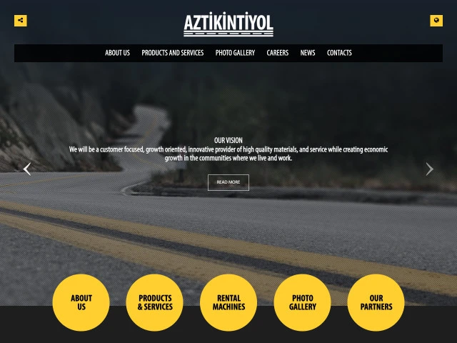 Aztikintiyol Company's Website