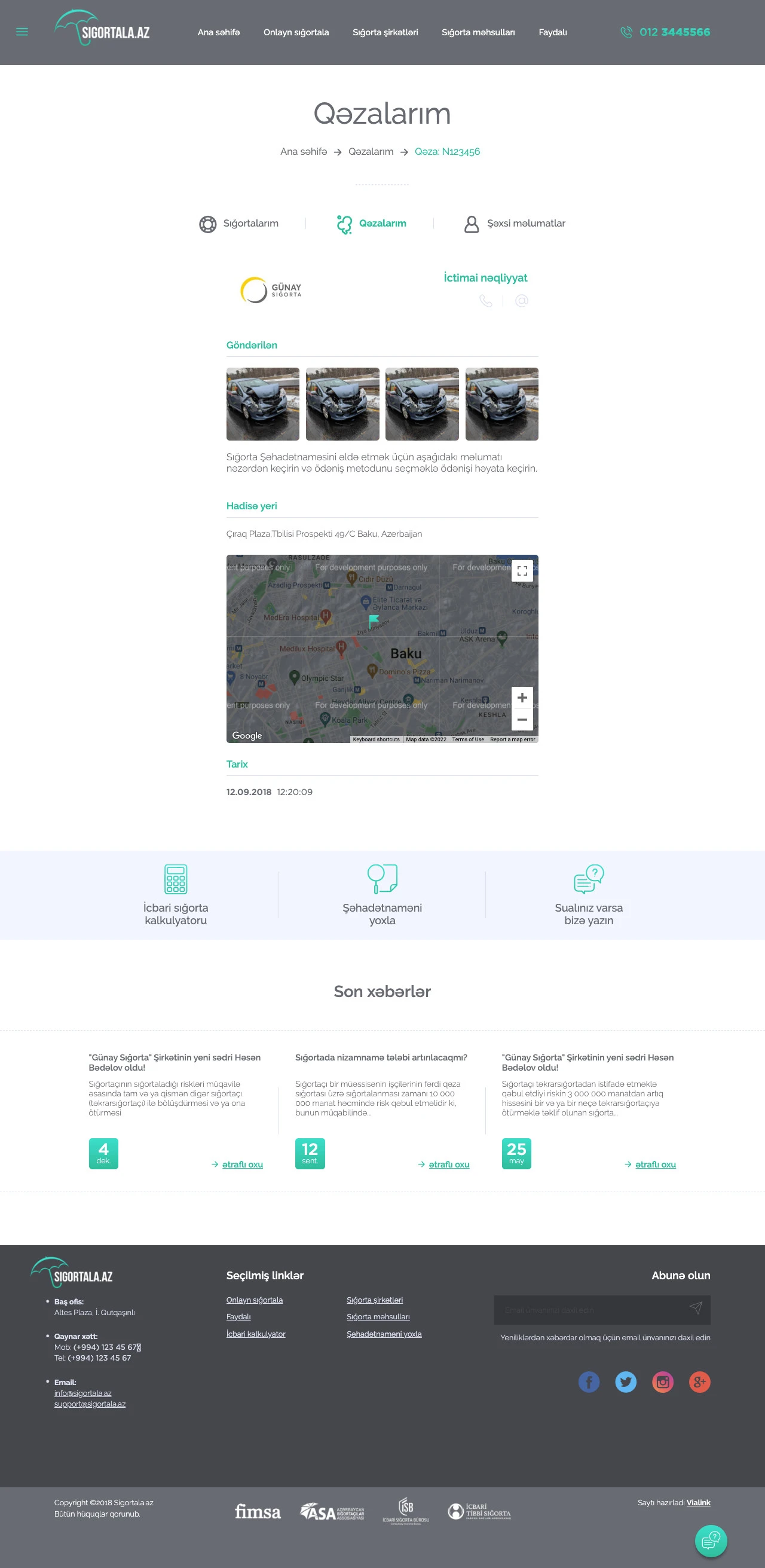 Sigortala - Online Insurance Company's Website 7
