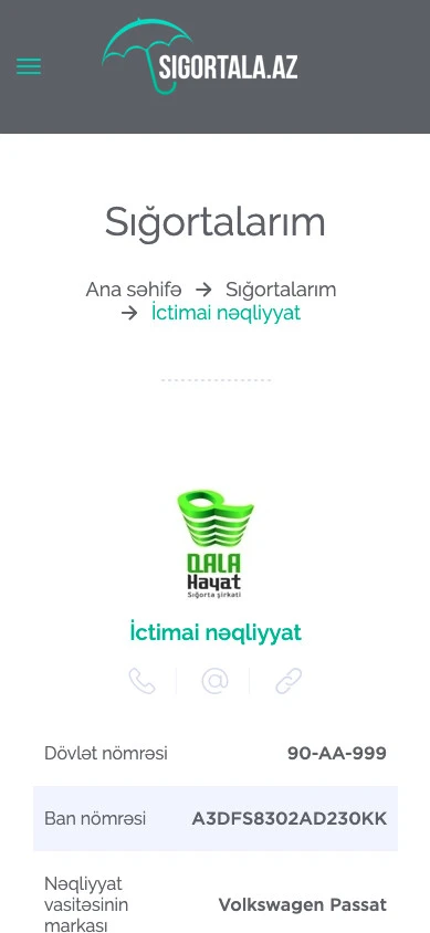 Sigortala - Online Insurance Company's Website 9