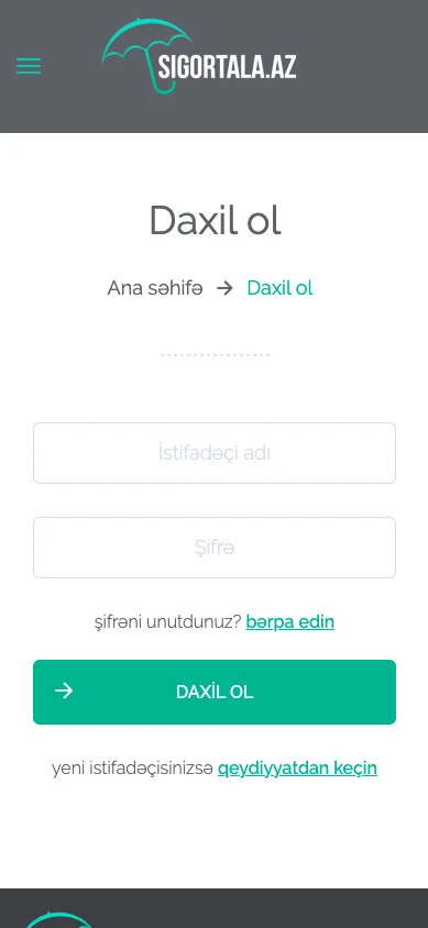 Sigortala - Online Insurance Company's Website 3