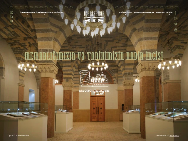 İçərişəhər Dövlət Tarix-Memarlıq Qoruğu İdarəsinin saytı