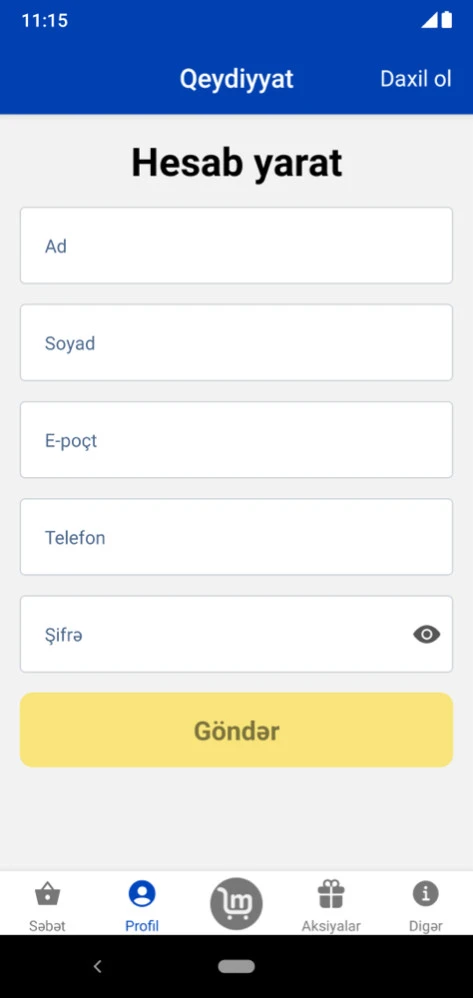 Megamart.az - onlayn meqamarketinin mobil tətbiqi 7