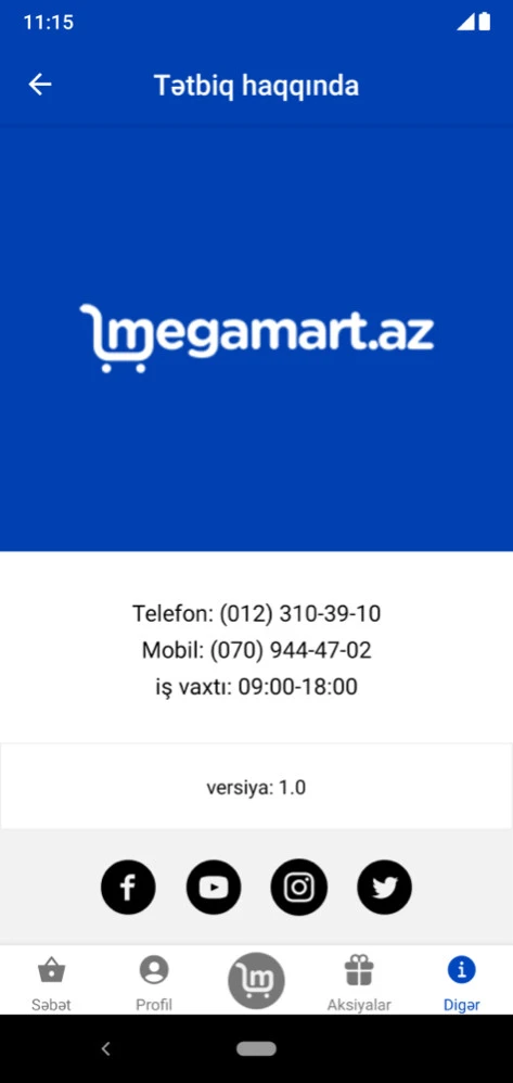 Megamart.az - onlayn meqamarketinin mobil tətbiqi 12