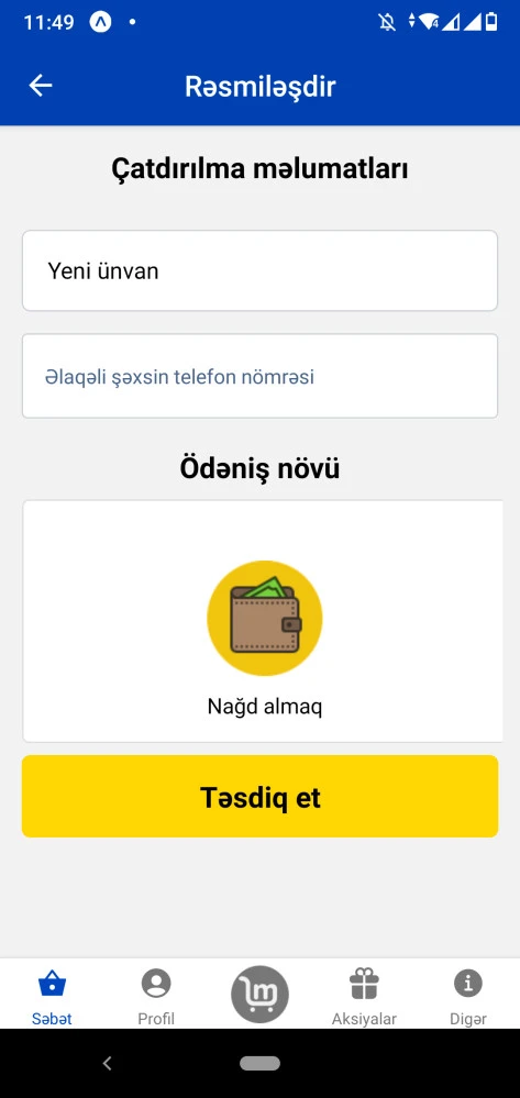 Megamart.az - onlayn meqamarketinin mobil tətbiqi 15