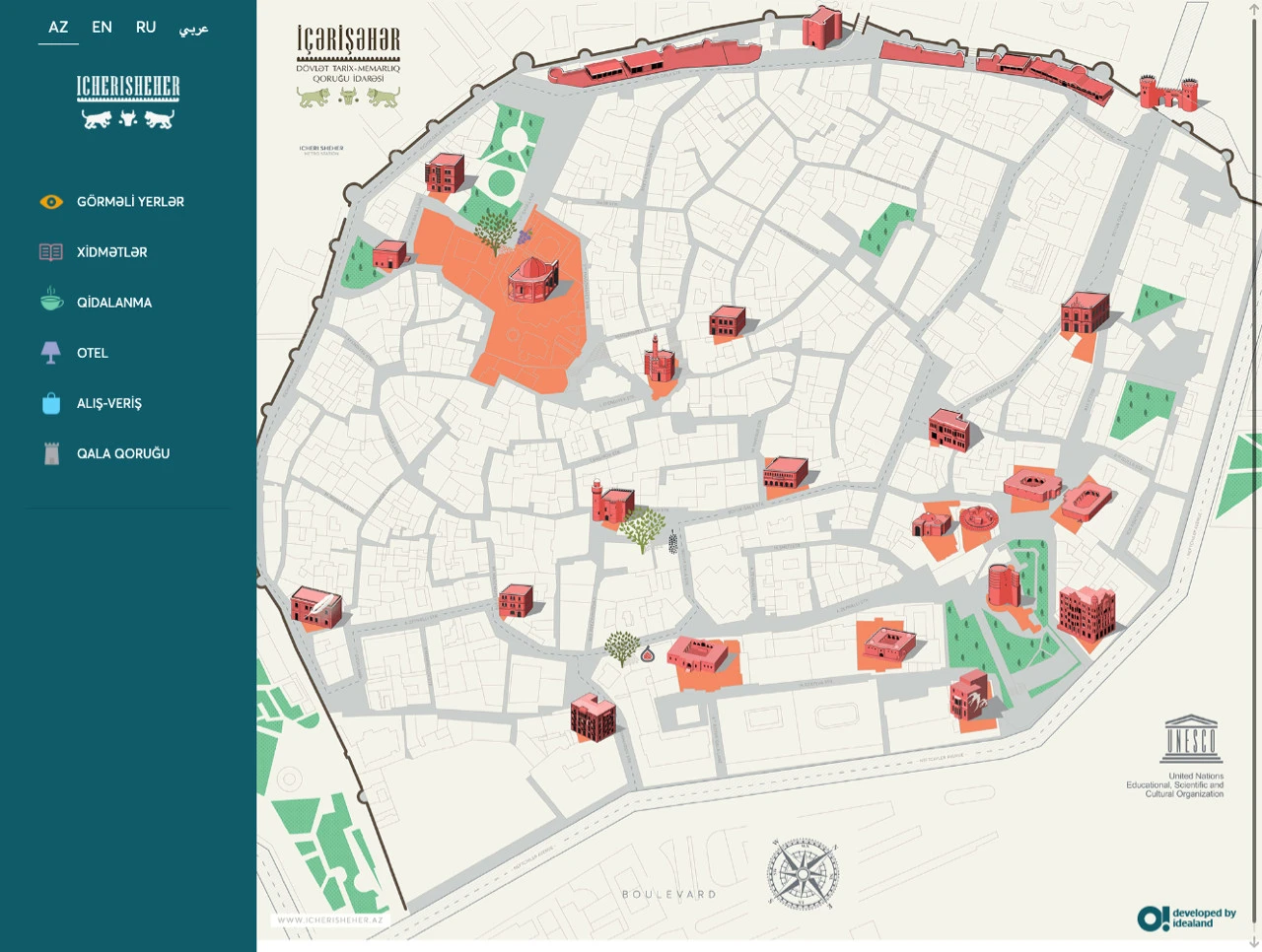 Icherisheher - Guide Website 1