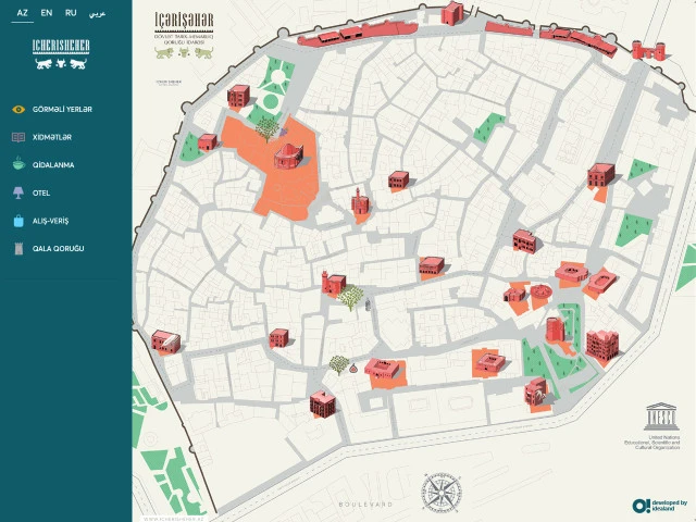 Icherisheher - Guide Website