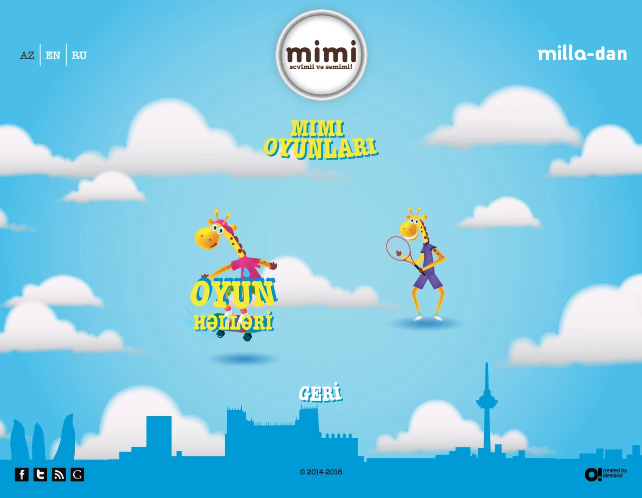 Mimi (Milla) brendinin promo saytı 7