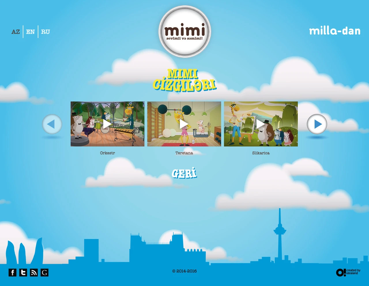 Mimi (Milla) brendinin promo saytı 5