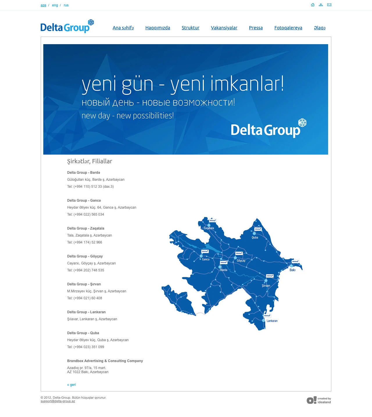 Delta Group şirkətinin saytı 8