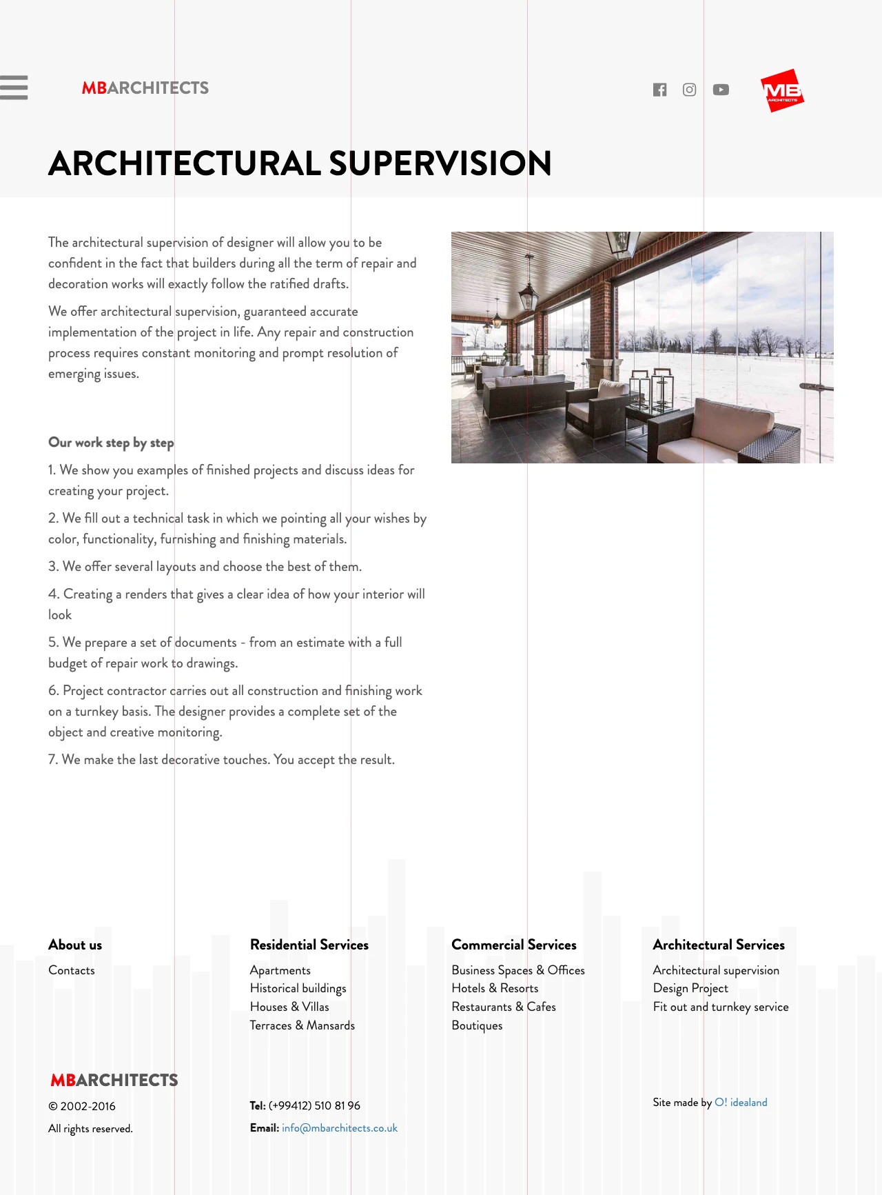 MB Architects Company Website 5