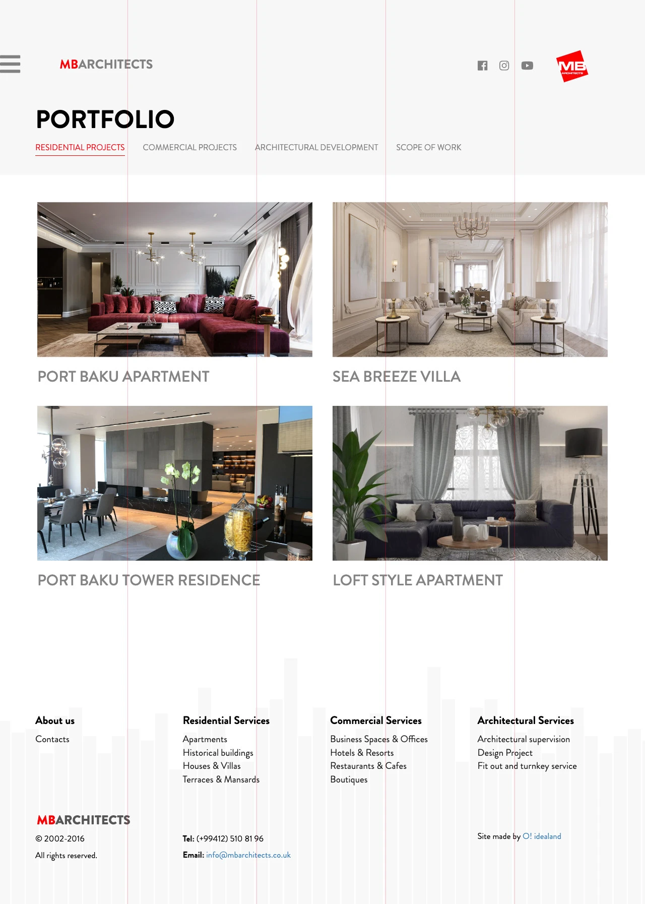 MB Architects Company Website 6