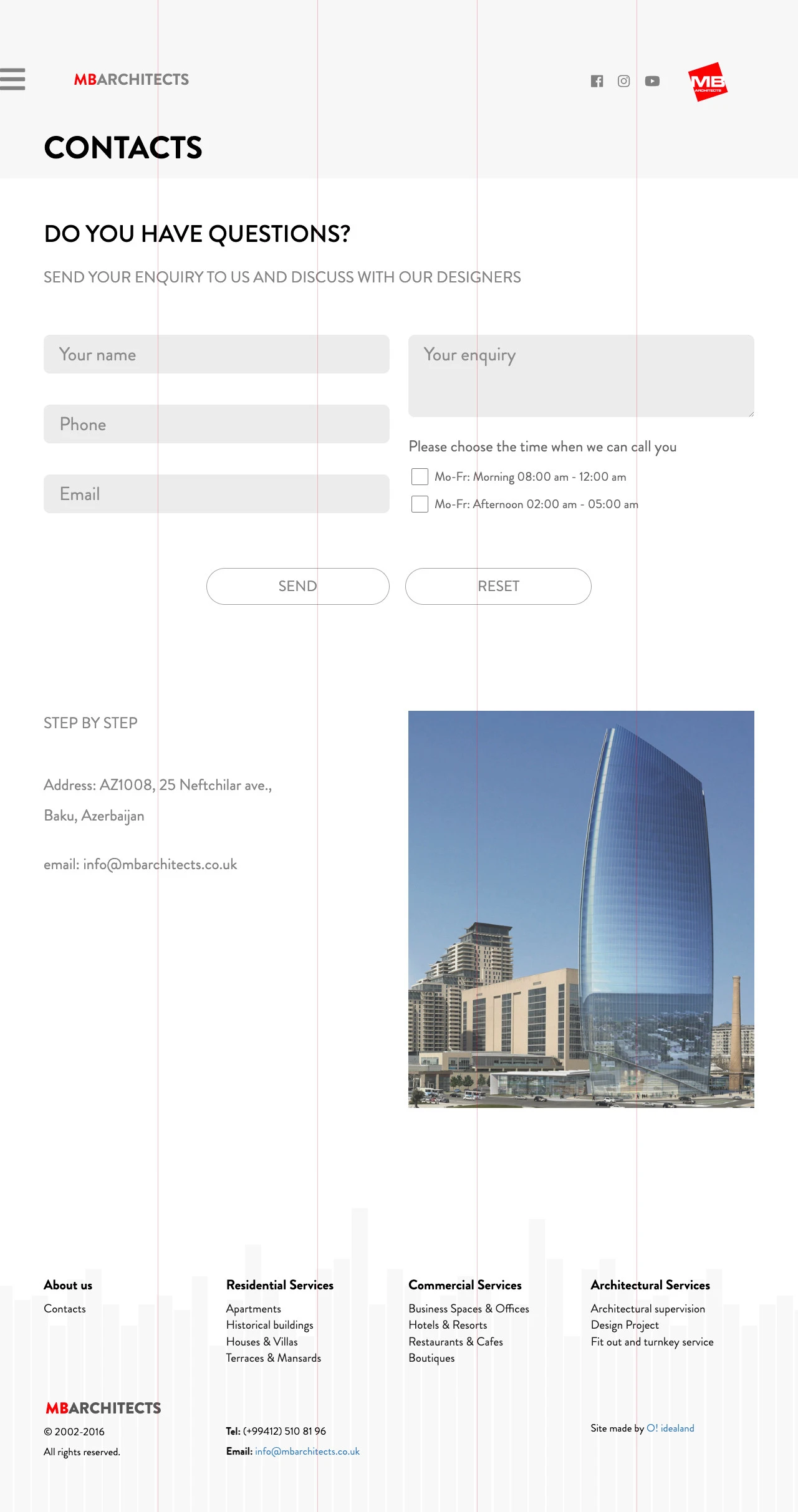 MB Architects Company Website 7