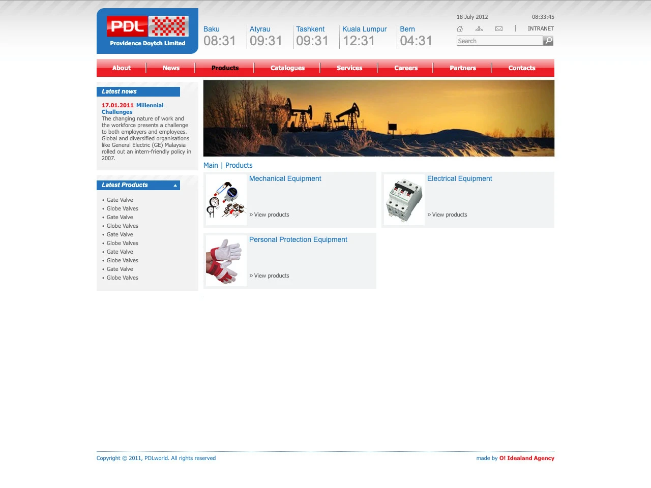 PDL Şirkətlər qrupunun saytı 4