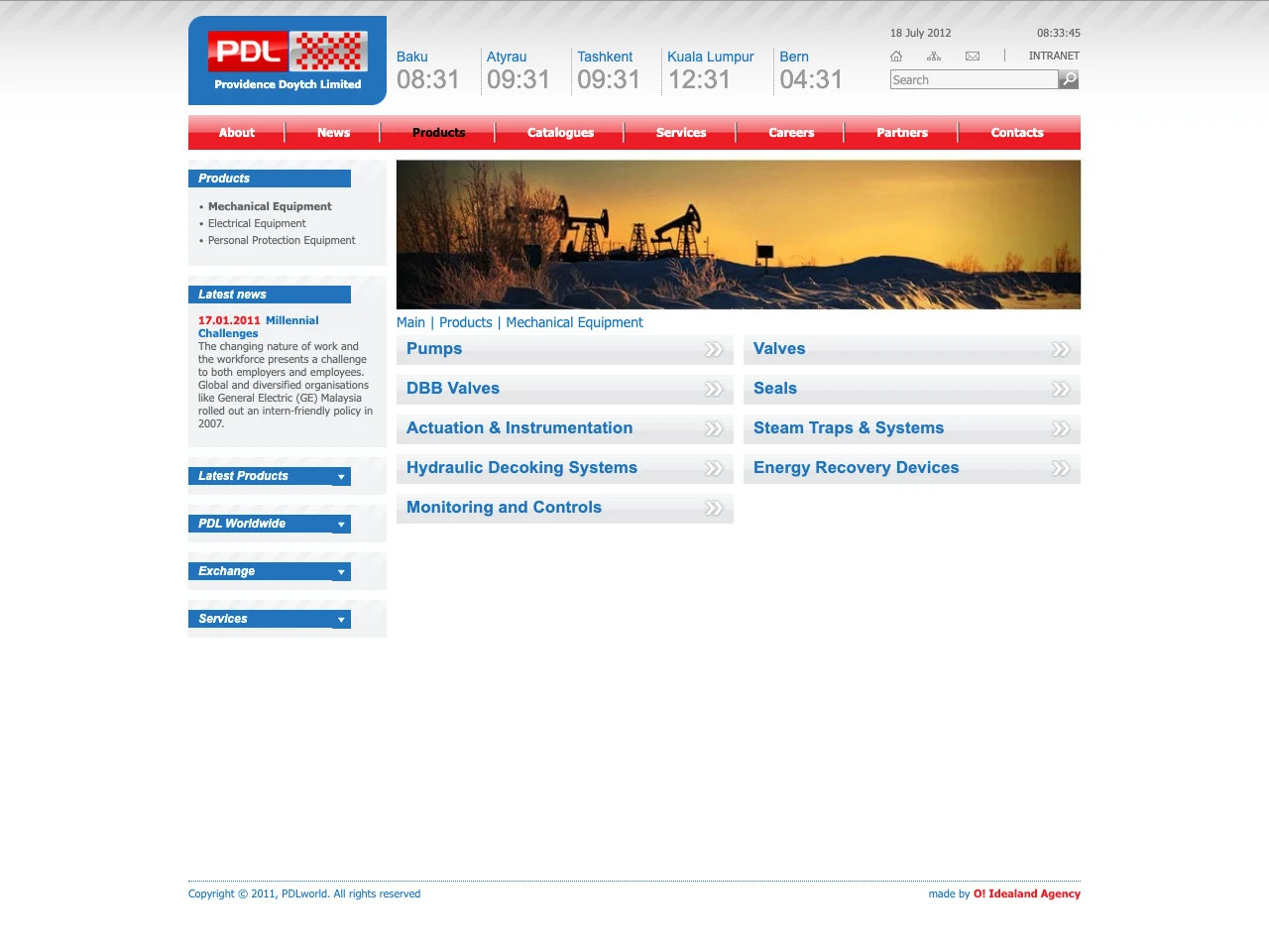 PDL Şirkətlər qrupunun saytı 5