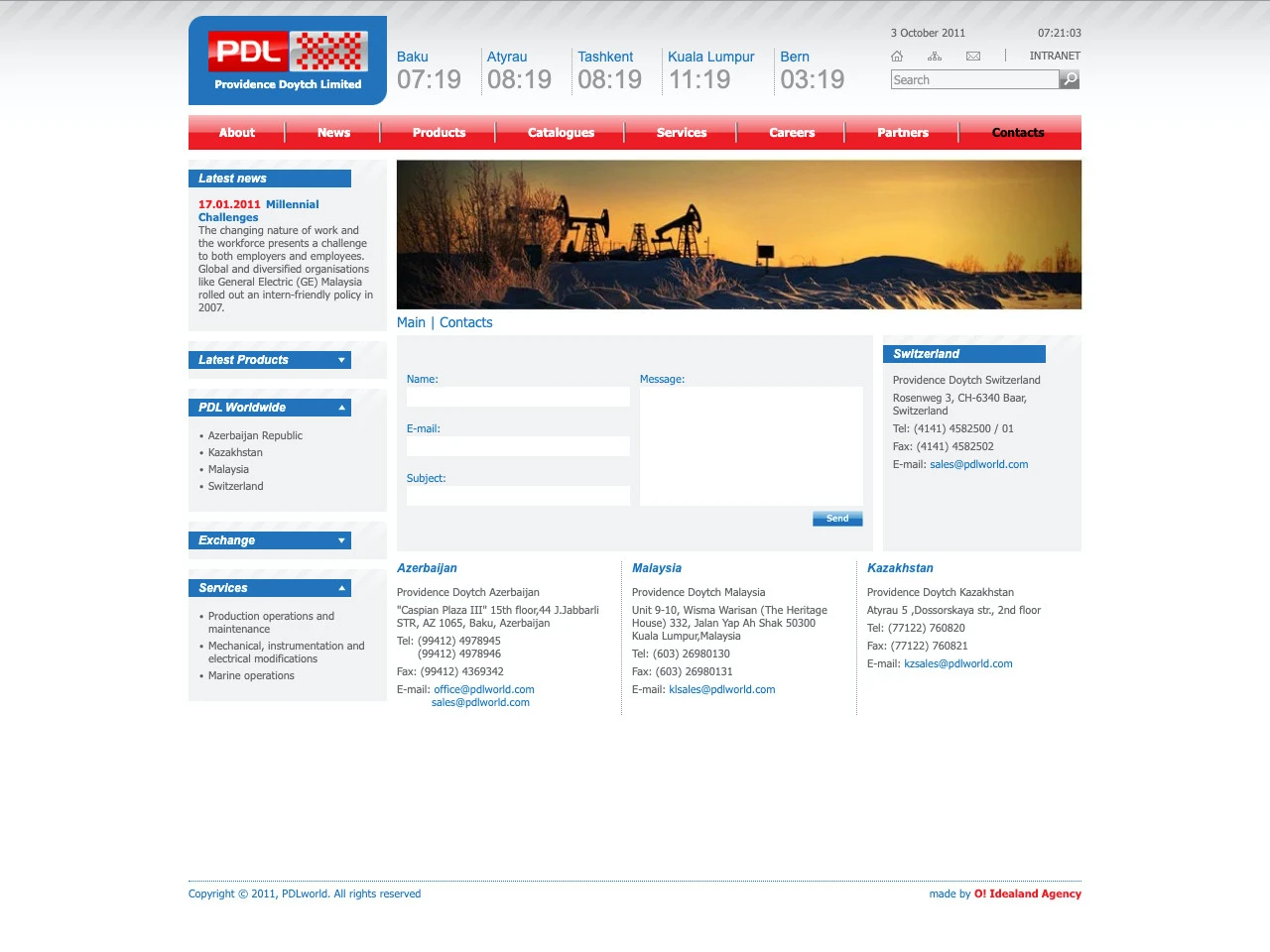 PDL Şirkətlər qrupunun saytı 6
