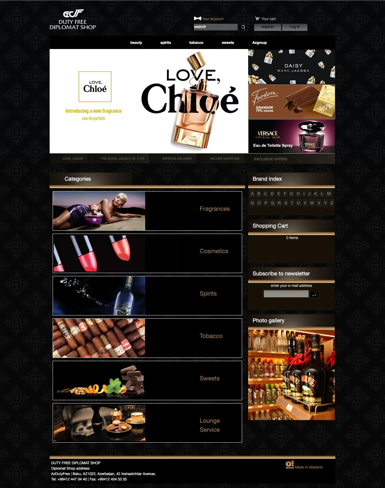 AzDutyFree Diplomat Shop Store 2