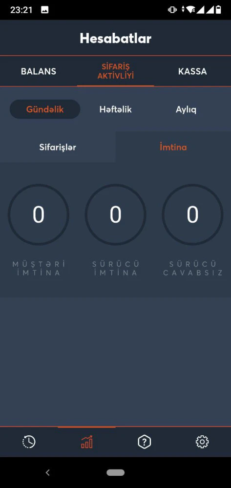 Cargo.az Company's Driver Mobile App 4