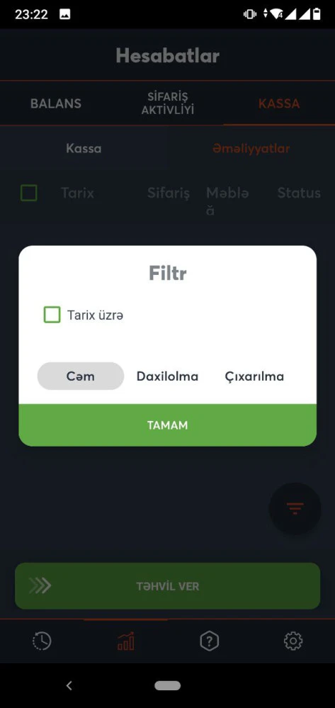 Cargo.az Company's Driver Mobile App 5