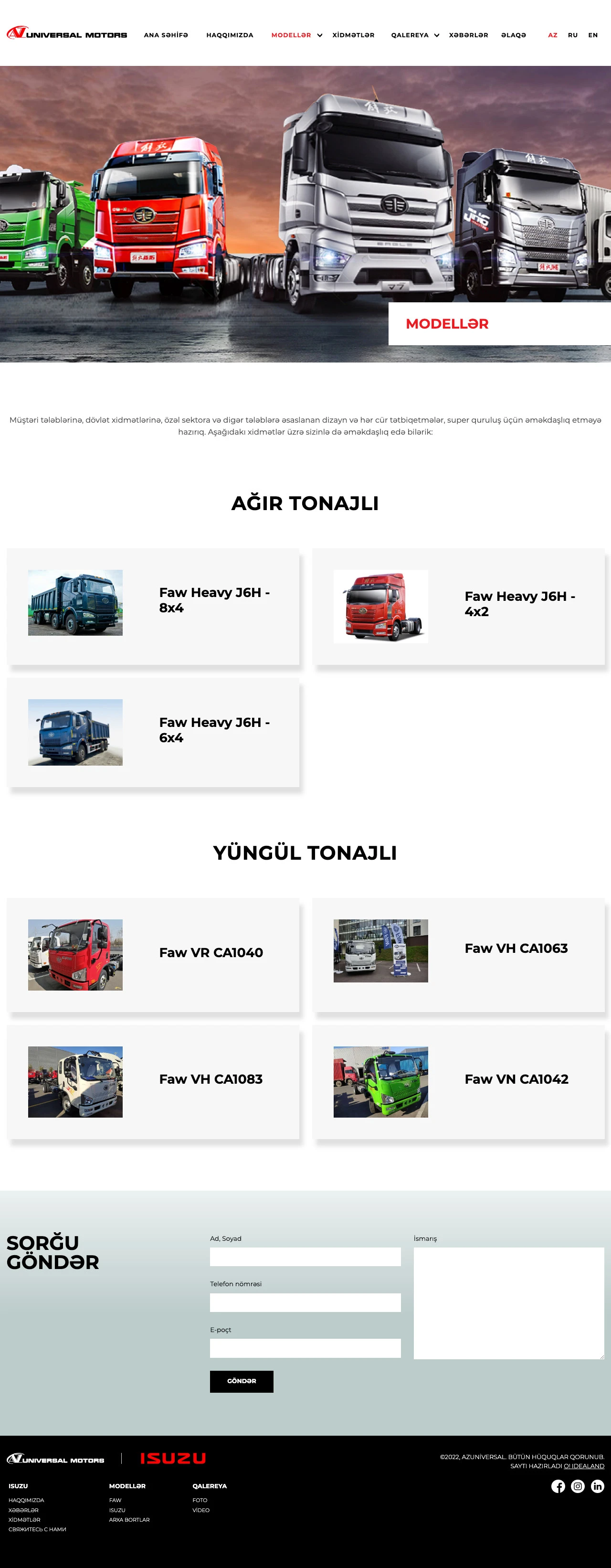 AzUniversal Company Website 3