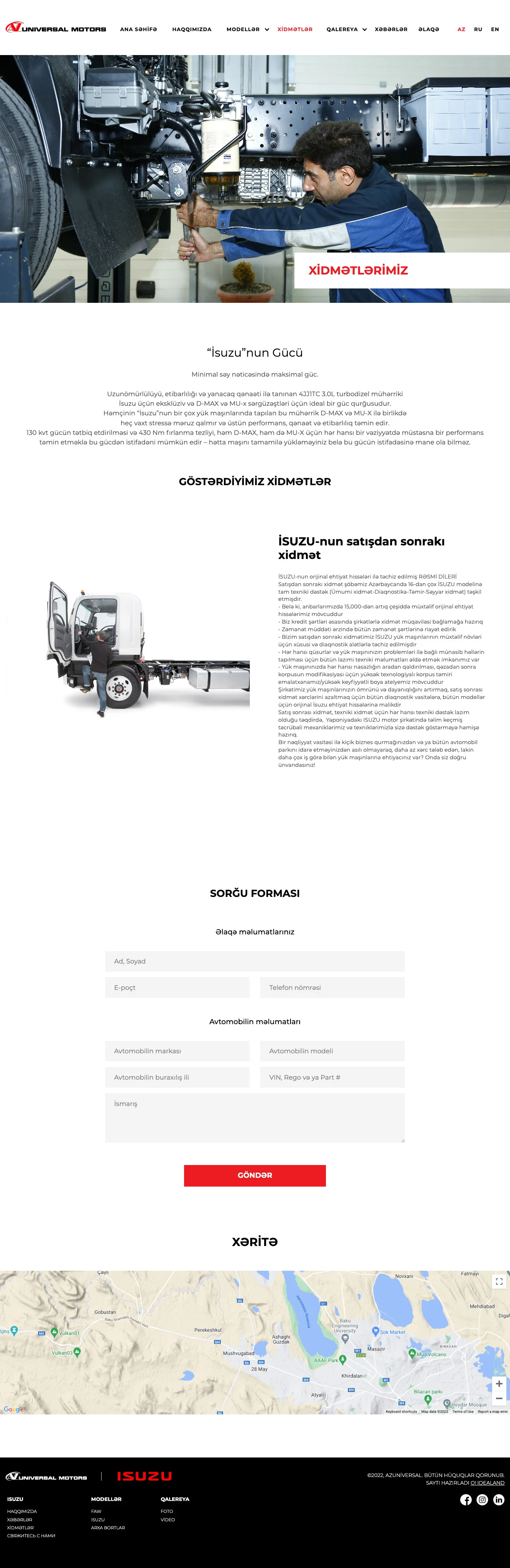 AzUniversal Company Website 5