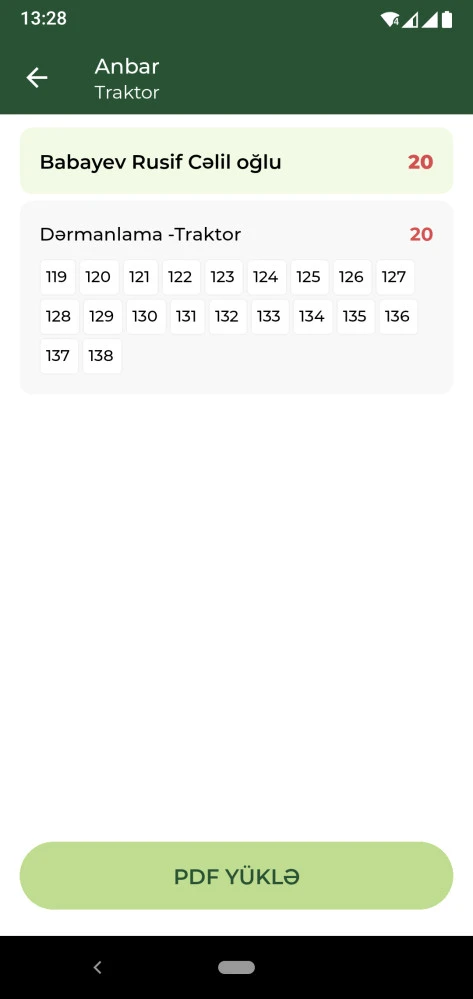 ID Aqropark şirkətinin intranet mobil tətbiqi 11