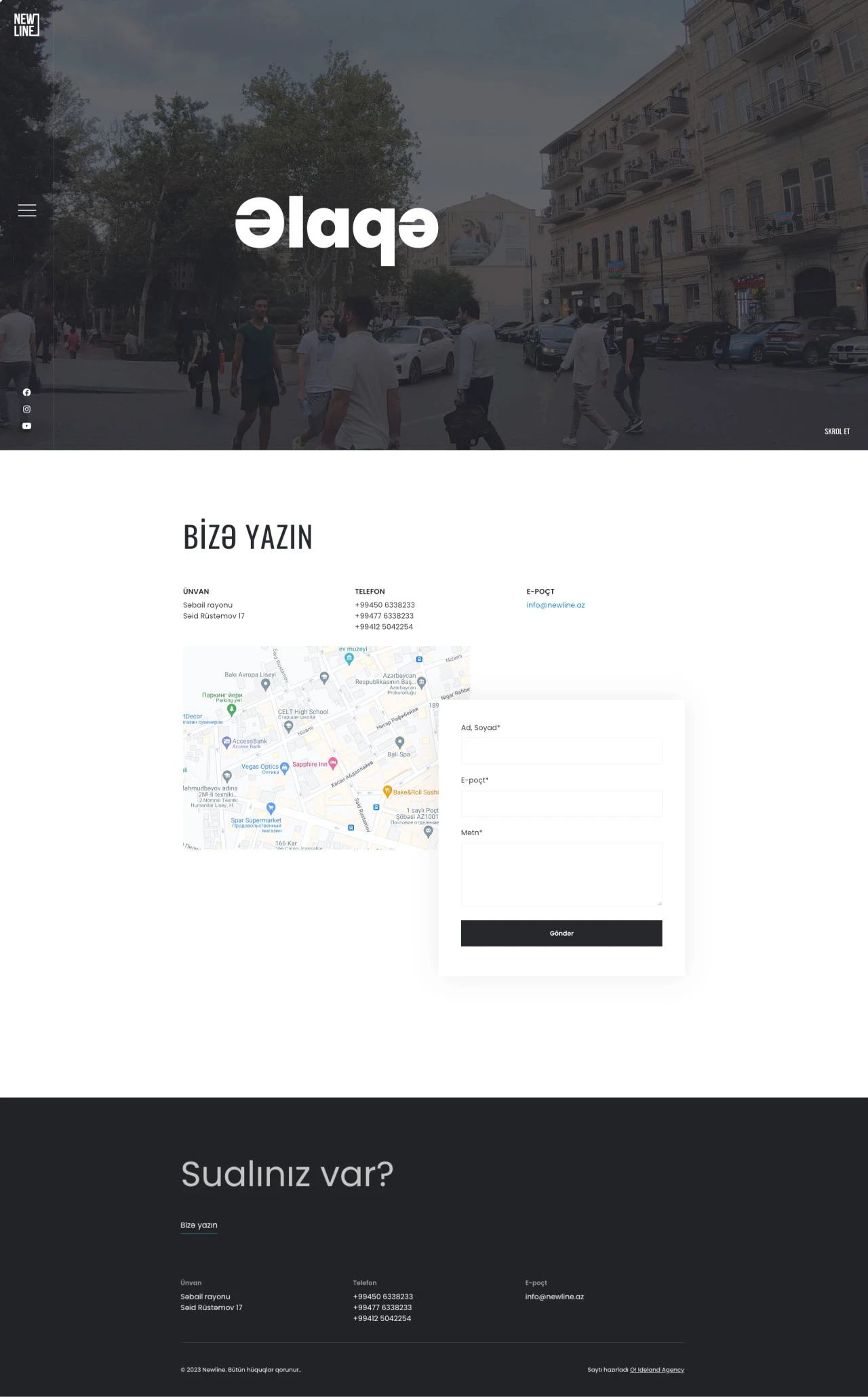 Newline Company Website 4