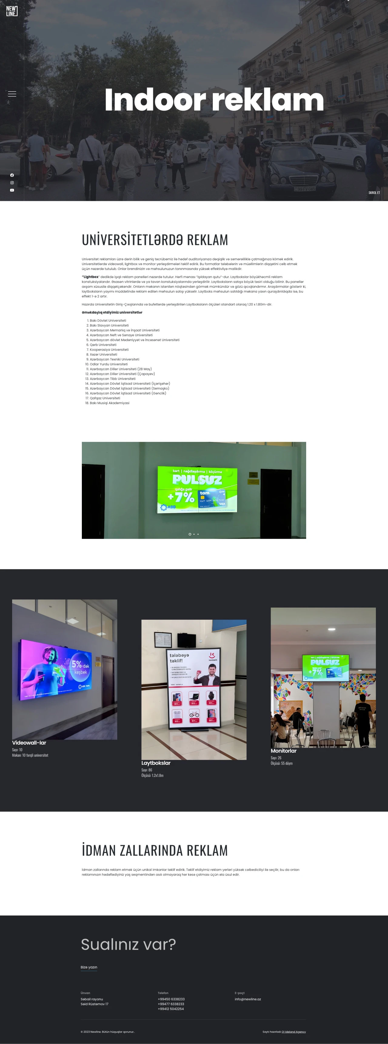 Newline Company Website 3