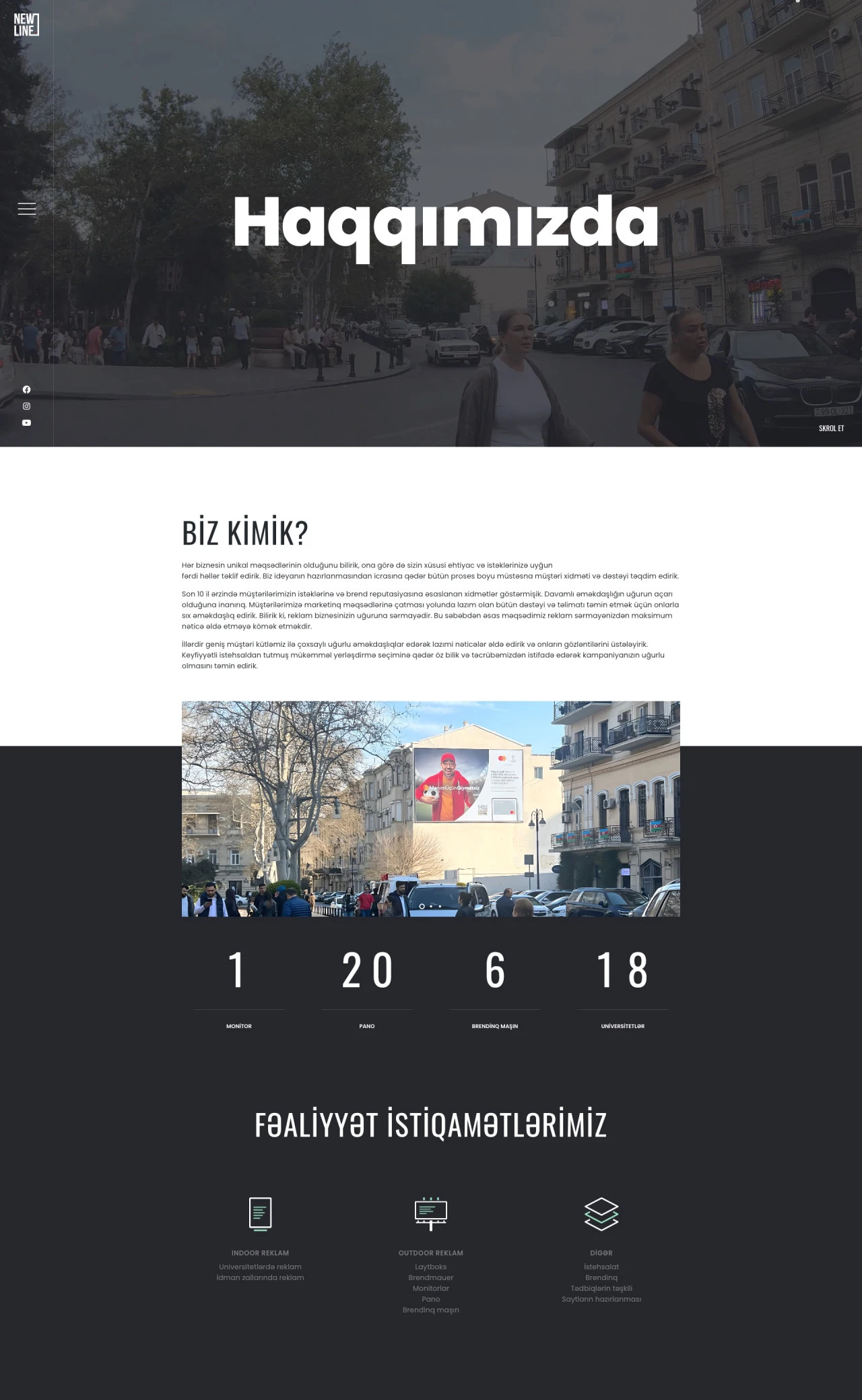 Newline Company Website 2