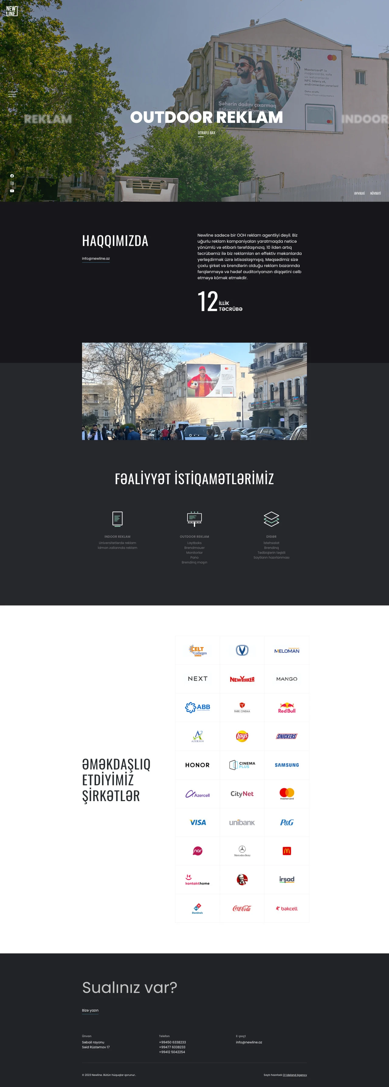 Newline Company Website 1