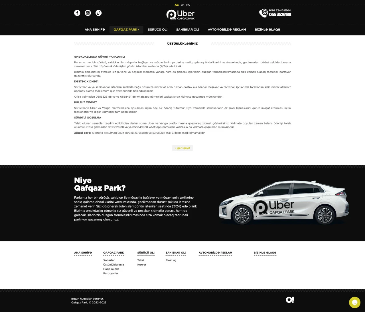 Qafqaz Park şirkətinin saytı 6