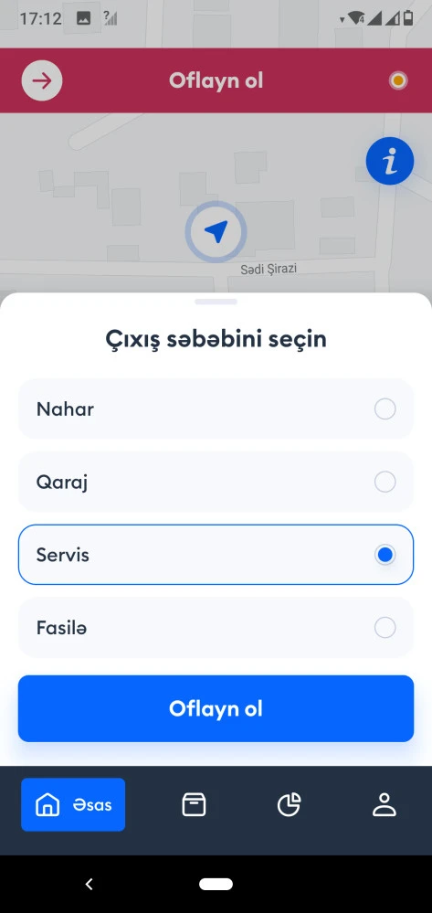 156/166 Company Driver Mobile Application 4
