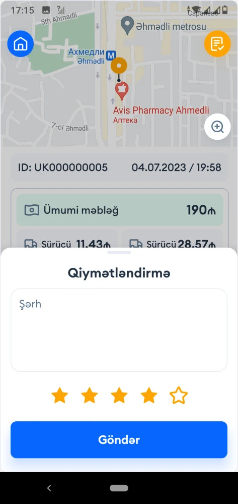 156/166 Company Driver Mobile Application 8