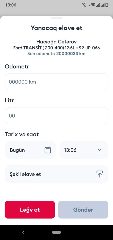 156/166 Company Driver Mobile Application 16