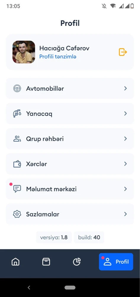 156/166 Company Driver Mobile Application 12