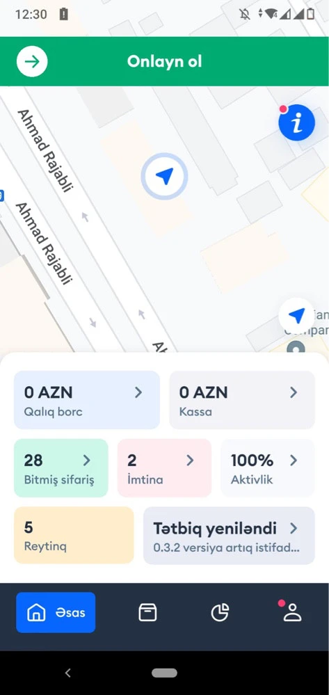 156/166 Company Driver Mobile Application 3