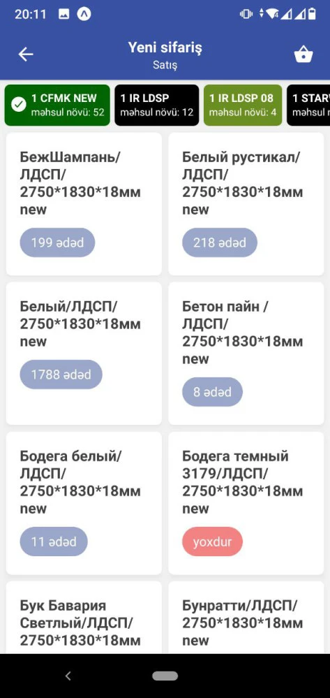 Universal şirkətinin intranet mobil tətbiqi 3