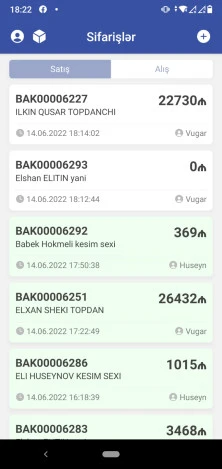 Universal şirkətinin intranet mobil tətbiqi