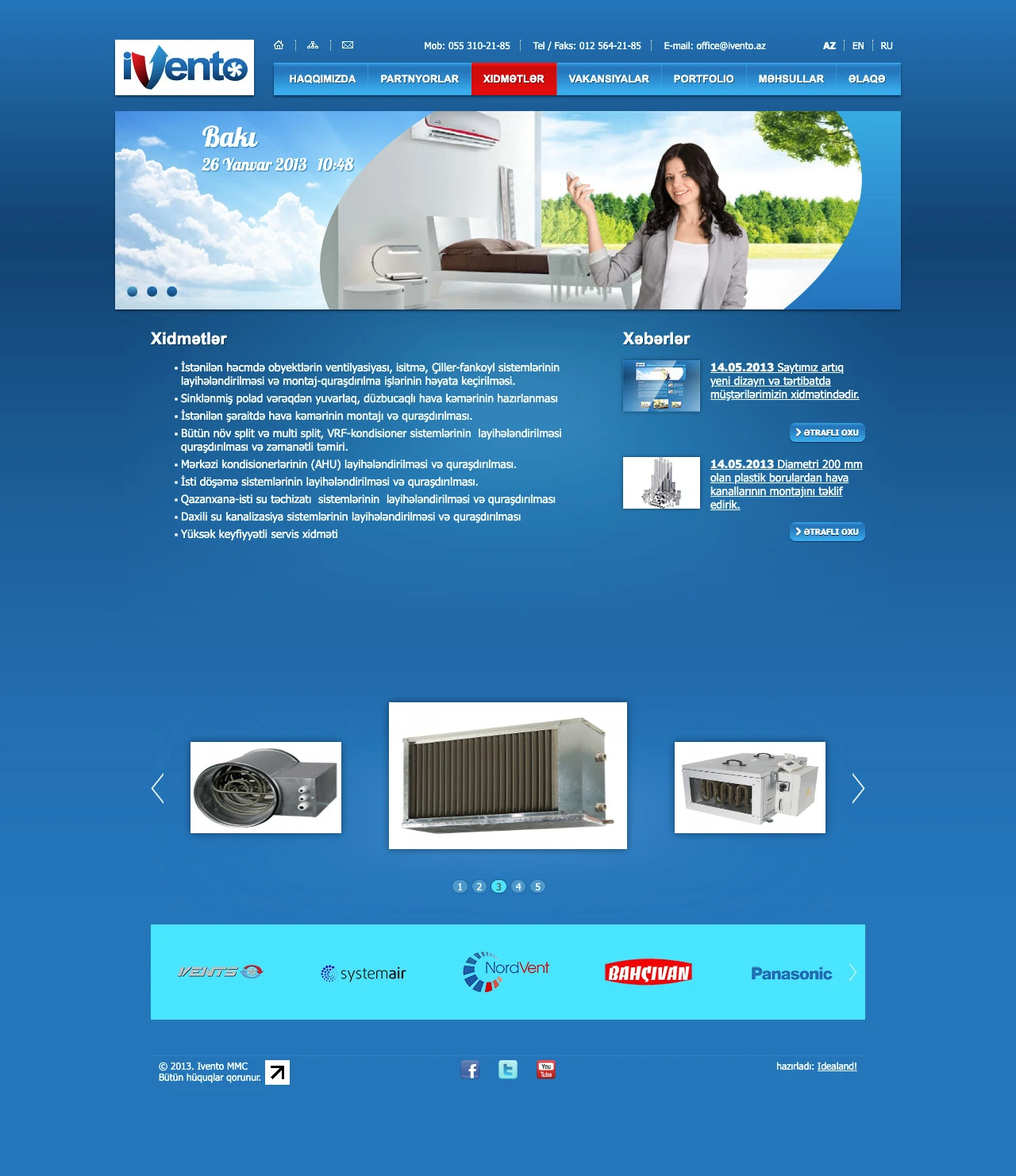 Ivento şirkətinin saytı 3