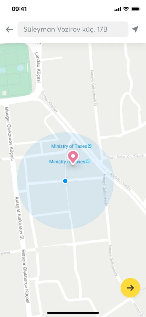 Мобильное приложение компании 158 Taksi 24