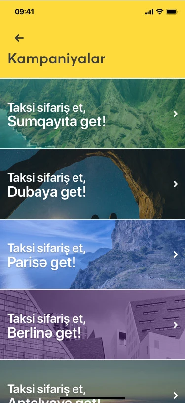 Мобильное приложение компании 158 Taksi 7