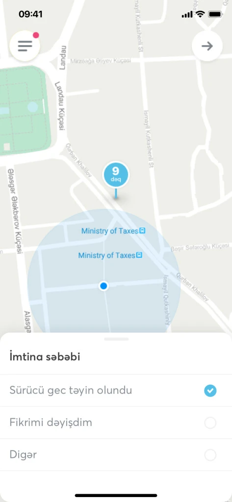 Мобильное приложение компании 158 Taksi 29