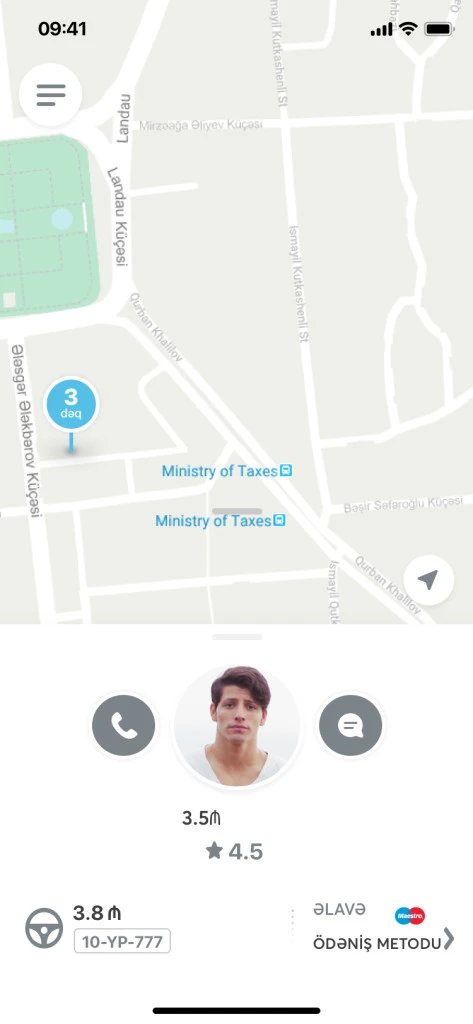 Мобильное приложение компании 158 Taksi 12