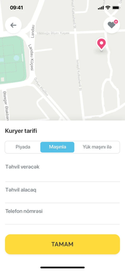 Мобильное приложение компании 158 Taksi 19