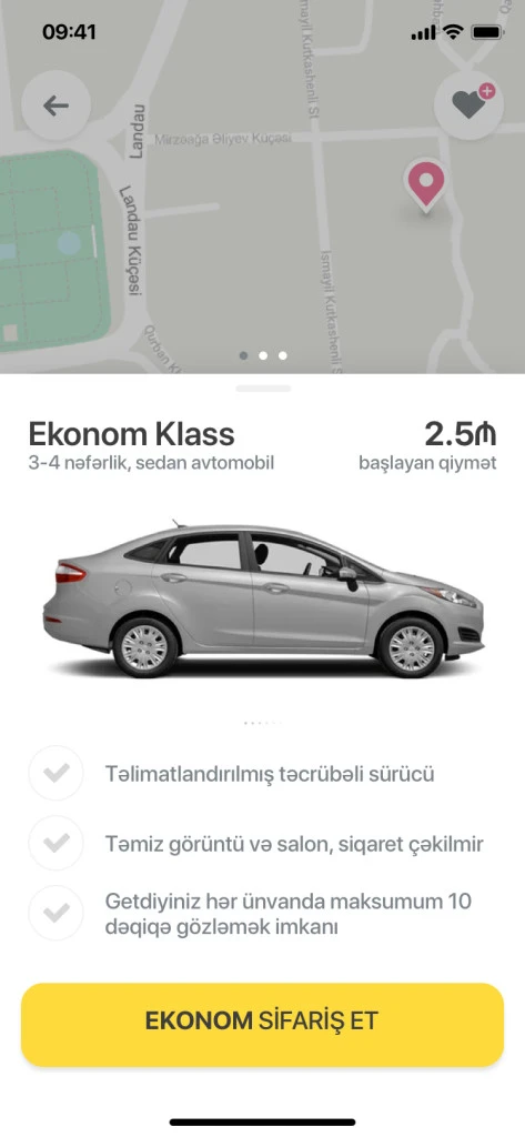 Мобильное приложение компании 158 Taksi 4