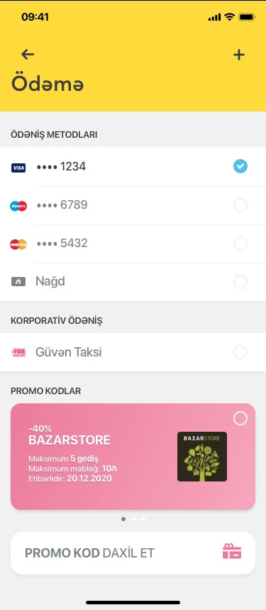 Мобильное приложение компании 158 Taksi 9