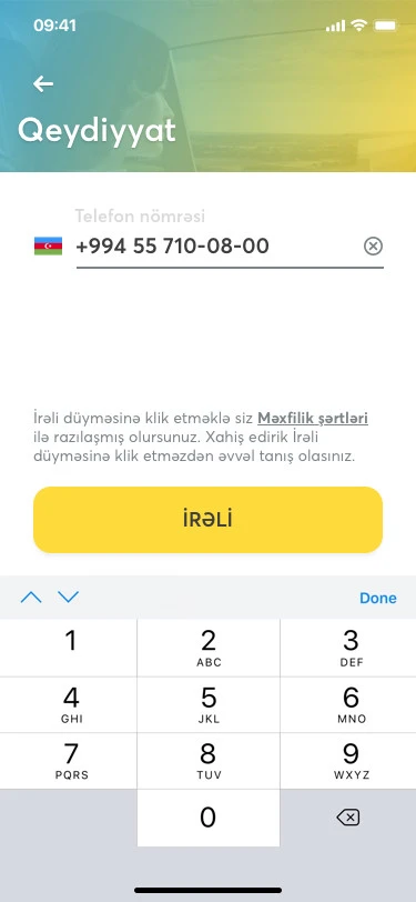 Мобильное приложение компании 158 Taksi 21