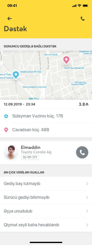 Мобильное приложение компании 158 Taksi 10